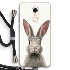 CaseCompany Daisy: Xiaomi Redmi 5 Transparant Hoesje met koord
