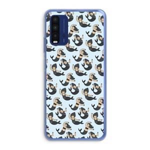 CaseCompany Zeemeermin: Xiaomi Redmi 9T Transparant Hoesje