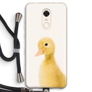CaseCompany Duke: Xiaomi Redmi 5 Transparant Hoesje met koord