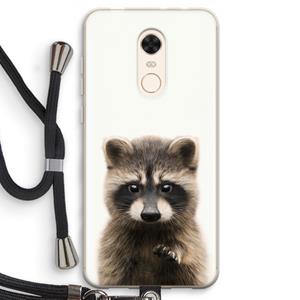 CaseCompany Rocco: Xiaomi Redmi 5 Transparant Hoesje met koord