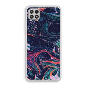 CaseCompany Light Years Beyond: Samsung Galaxy A22 4G Transparant Hoesje
