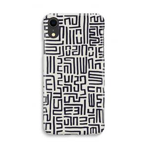 CaseCompany Moroccan Print: iPhone XR Volledig Geprint Hoesje