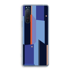 CaseCompany Gestalte 3: Sony Xperia 5 II Transparant Hoesje