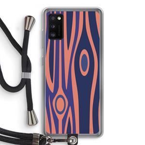 CaseCompany Bast A: Samsung Galaxy A41 Transparant Hoesje met koord