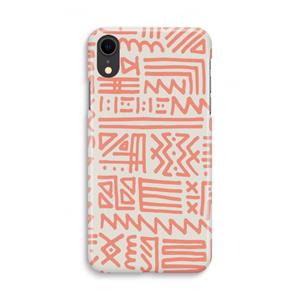 CaseCompany Marrakech Pink: iPhone XR Volledig Geprint Hoesje