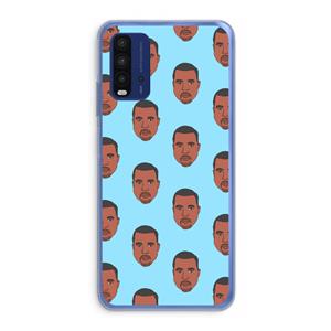 CaseCompany Kanye Call Me℃: Xiaomi Redmi 9T Transparant Hoesje