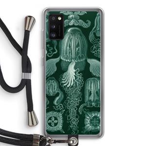 CaseCompany Haeckel Cubomedusae: Samsung Galaxy A41 Transparant Hoesje met koord