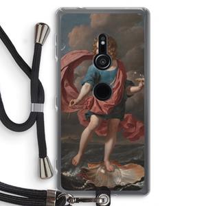CaseCompany Soap Bubbles: Sony Xperia XZ2 Transparant Hoesje met koord