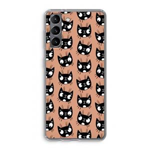 CaseCompany Kat: Samsung Galaxy S21 Transparant Hoesje