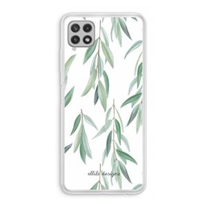 CaseCompany Branch up your life: Samsung Galaxy A22 4G Transparant Hoesje