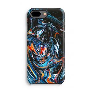 CaseCompany Black Unicorn: iPhone 8 Plus Tough Case