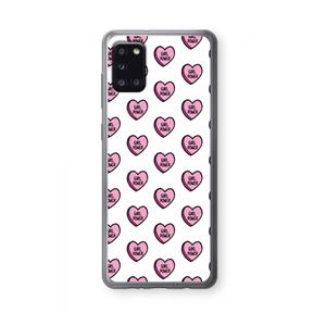 CaseCompany GIRL POWER: Samsung Galaxy A31 Transparant Hoesje