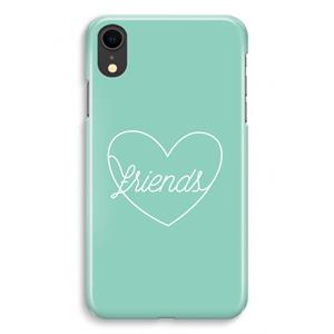 CaseCompany Friends heart pastel: iPhone XR Volledig Geprint Hoesje