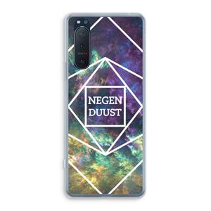 CaseCompany Negenduust ruimte: Sony Xperia 5 II Transparant Hoesje