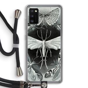 CaseCompany Haeckel Tineida: Samsung Galaxy A41 Transparant Hoesje met koord