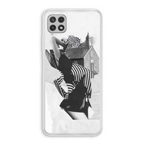 CaseCompany House: Samsung Galaxy A22 4G Transparant Hoesje