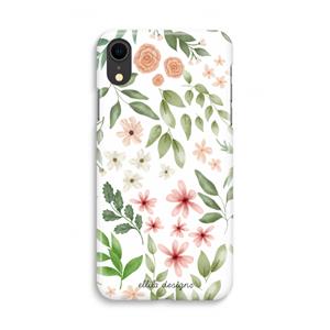 CaseCompany Botanical sweet flower heaven: iPhone XR Volledig Geprint Hoesje