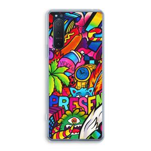 CaseCompany Represent: Sony Xperia 5 II Transparant Hoesje