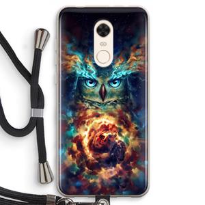 CaseCompany Aurowla: Xiaomi Redmi 5 Transparant Hoesje met koord