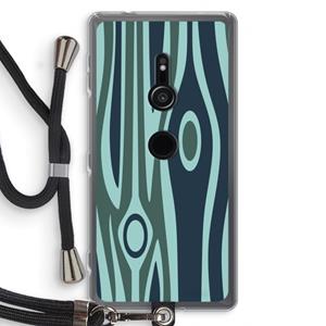 CaseCompany Bast B: Sony Xperia XZ2 Transparant Hoesje met koord
