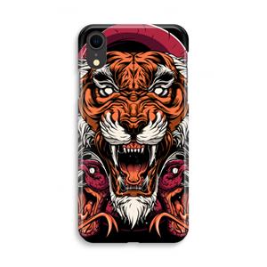 CaseCompany Tiger and Rattlesnakes: iPhone XR Volledig Geprint Hoesje