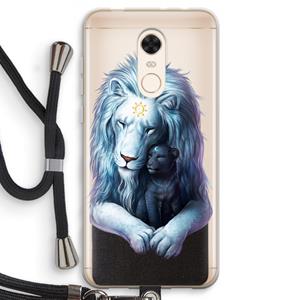 CaseCompany Child Of Light: Xiaomi Redmi 5 Transparant Hoesje met koord