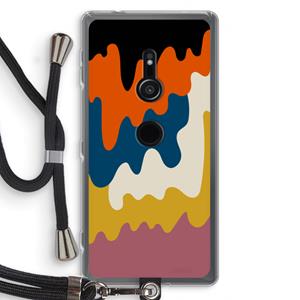 CaseCompany Baar A: Sony Xperia XZ2 Transparant Hoesje met koord