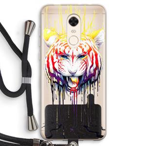 CaseCompany Fading: Xiaomi Redmi 5 Transparant Hoesje met koord