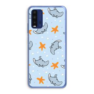 CaseCompany Manta: Xiaomi Redmi 9T Transparant Hoesje
