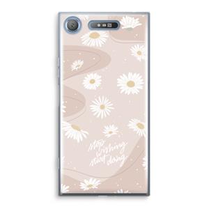 CaseCompany Daydreaming becomes reality: Sony Xperia XZ1 Transparant Hoesje
