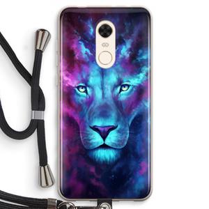 CaseCompany Firstborn: Xiaomi Redmi 5 Transparant Hoesje met koord