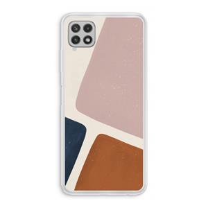 CaseCompany Geo #2: Samsung Galaxy A22 4G Transparant Hoesje