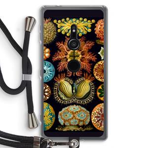 CaseCompany Haeckel Ascidiae: Sony Xperia XZ2 Transparant Hoesje met koord