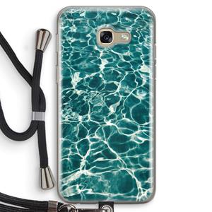 CaseCompany Weerkaatsing water: Samsung Galaxy A5 (2017) Transparant Hoesje met koord