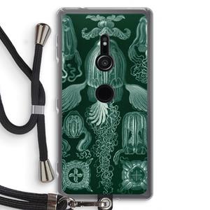 CaseCompany Haeckel Cubomedusae: Sony Xperia XZ2 Transparant Hoesje met koord