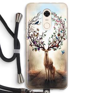 CaseCompany Seasons Change: Xiaomi Redmi 5 Transparant Hoesje met koord