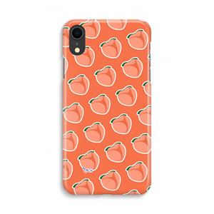 CaseCompany Just peachy: iPhone XR Volledig Geprint Hoesje
