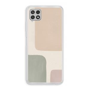 CaseCompany Geo #7: Samsung Galaxy A22 4G Transparant Hoesje