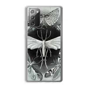 CaseCompany Haeckel Tineida: Samsung Galaxy Note 20 / Note 20 5G Transparant Hoesje
