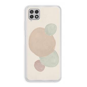 CaseCompany Geo #9: Samsung Galaxy A22 4G Transparant Hoesje