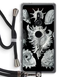 CaseCompany Haeckel Prosobranchia: Sony Xperia XZ2 Transparant Hoesje met koord