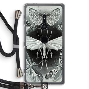 CaseCompany Haeckel Tineida: Sony Xperia XZ2 Transparant Hoesje met koord