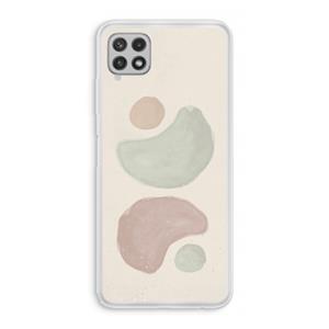 CaseCompany Geo #10: Samsung Galaxy A22 4G Transparant Hoesje
