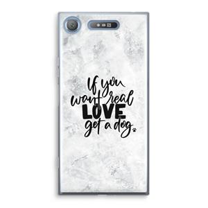 CaseCompany Partner in crime: Sony Xperia XZ1 Transparant Hoesje
