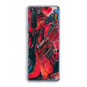 CaseCompany Endless Descent: Sony Xperia 5 II Transparant Hoesje