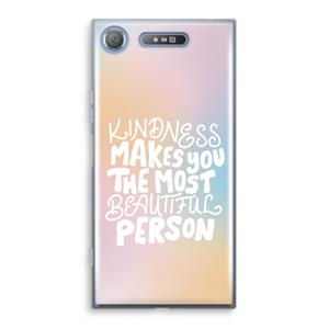 CaseCompany The prettiest: Sony Xperia XZ1 Transparant Hoesje
