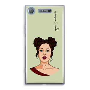 CaseCompany Pop-Art Creator: Sony Xperia XZ1 Transparant Hoesje