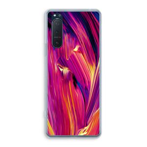 CaseCompany Phoenix: Sony Xperia 5 II Transparant Hoesje