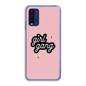 CaseCompany Girl Gang: Xiaomi Redmi 9T Transparant Hoesje