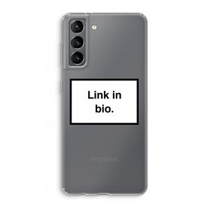 CaseCompany Link in bio: Samsung Galaxy S21 Transparant Hoesje